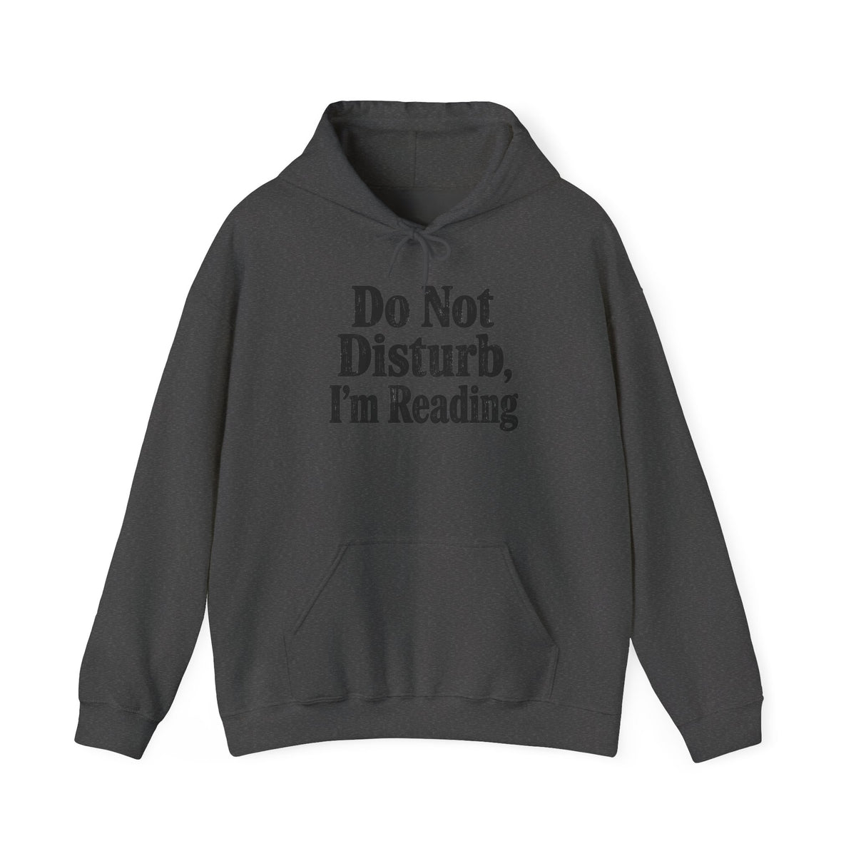Do Not Disturb, I'm Reading Hoodie – Cozy Book Lover Hooded Sweatshirt