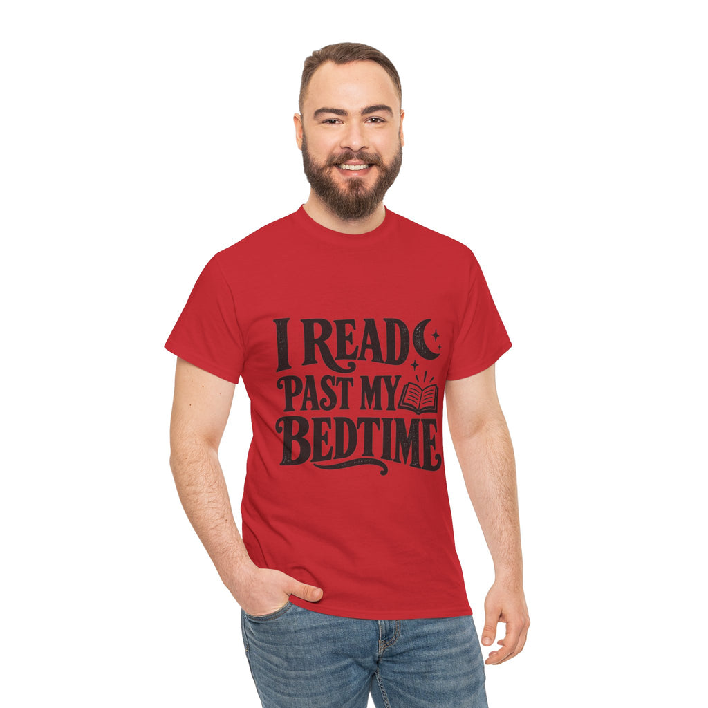 I Read Past My Bedtime Book Lover T-Shirt