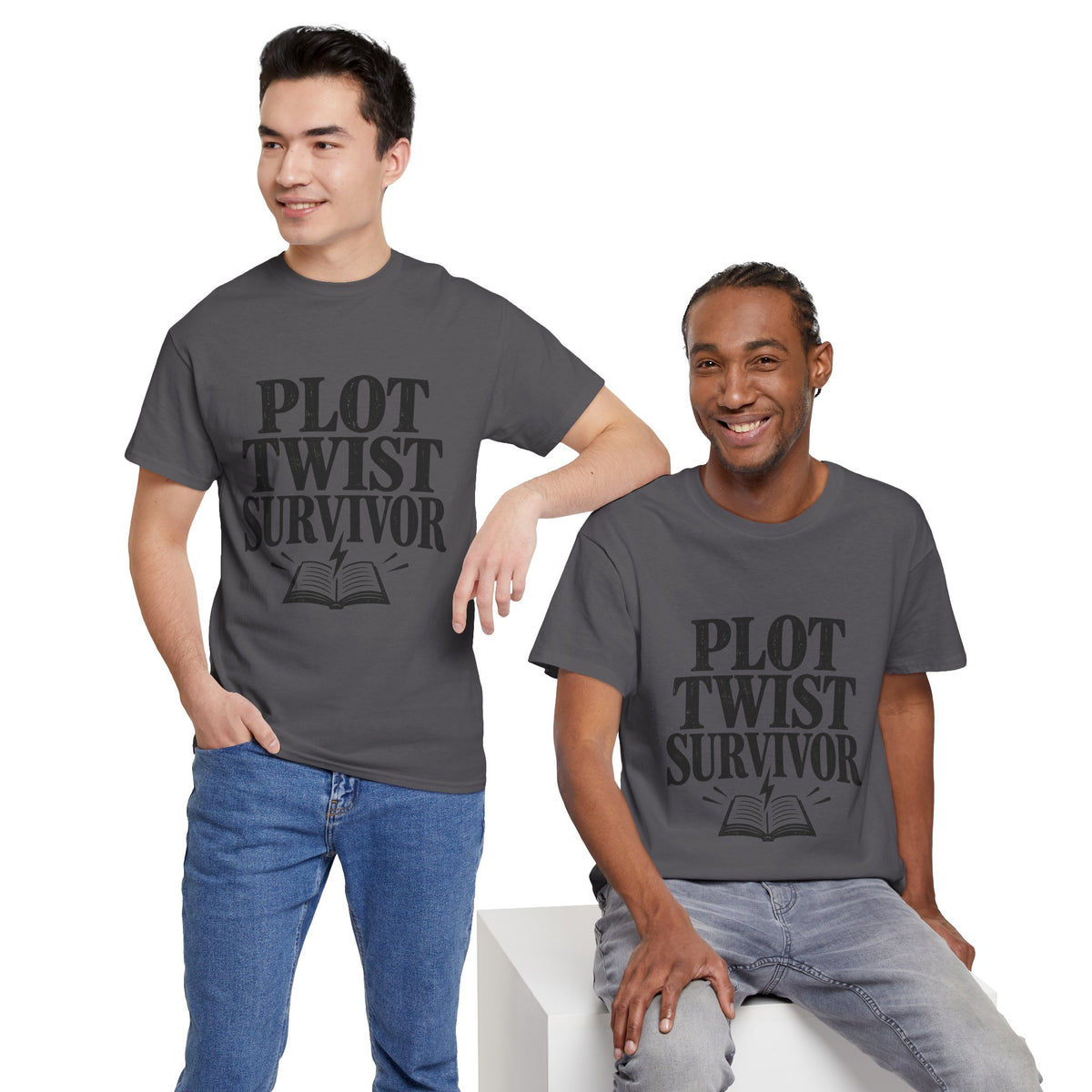 Plot Twist Survivor Book Lover T-Shirt