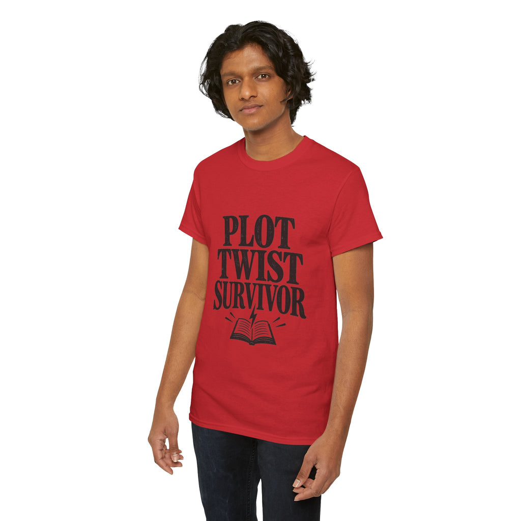 Plot Twist Survivor Book Lover T-Shirt
