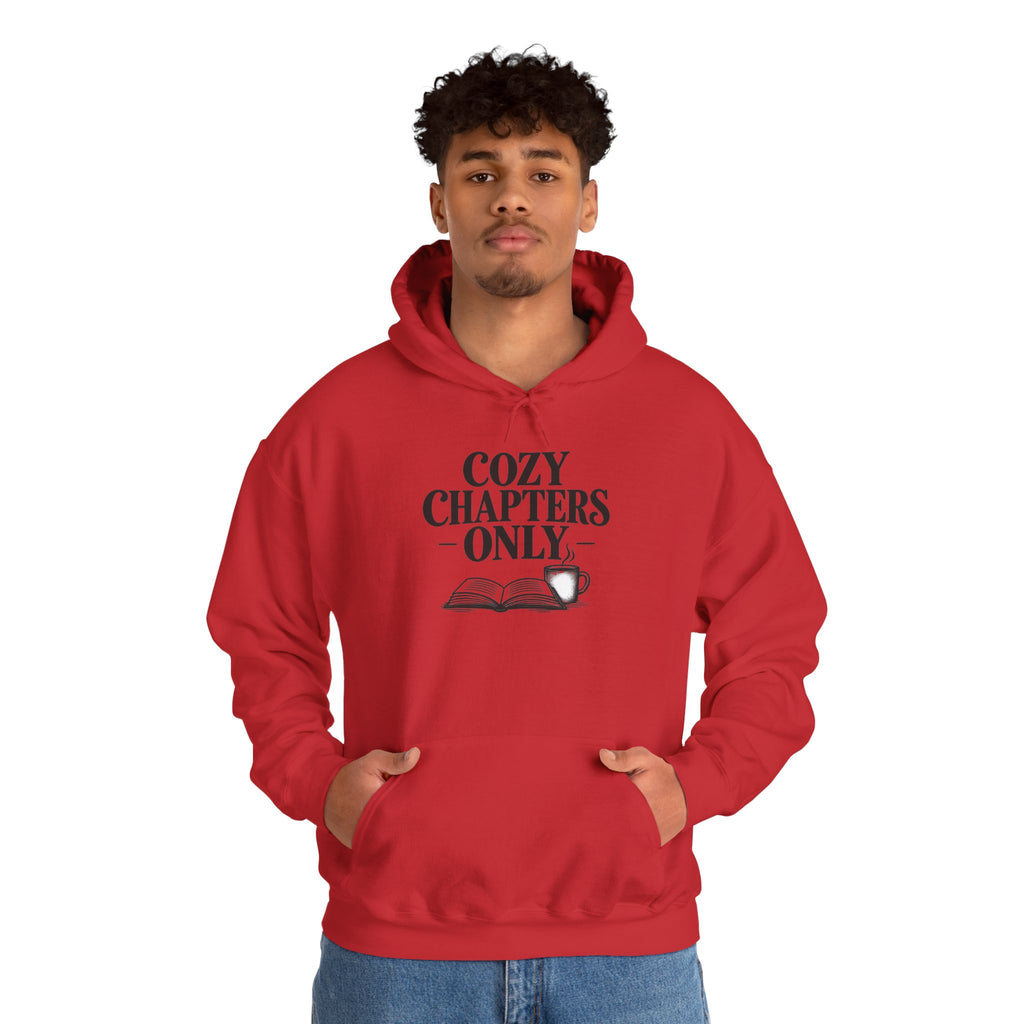 Cozy Chapters Only Hoodie – Book Lover Hooded Sweatshirt