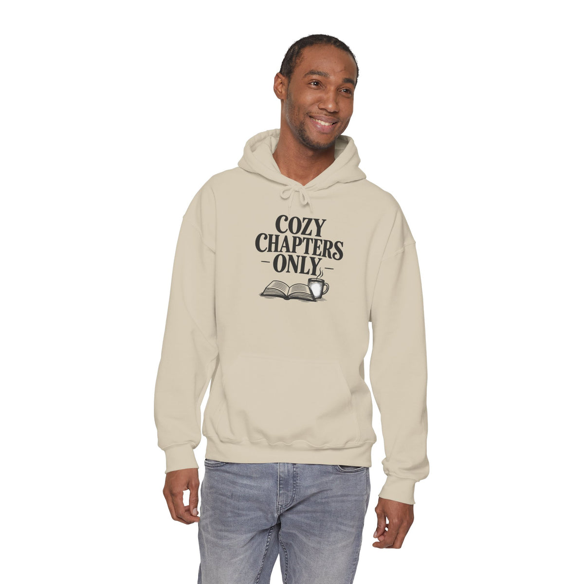 Cozy Chapters Only Hoodie – Book Lover Hooded Sweatshirt