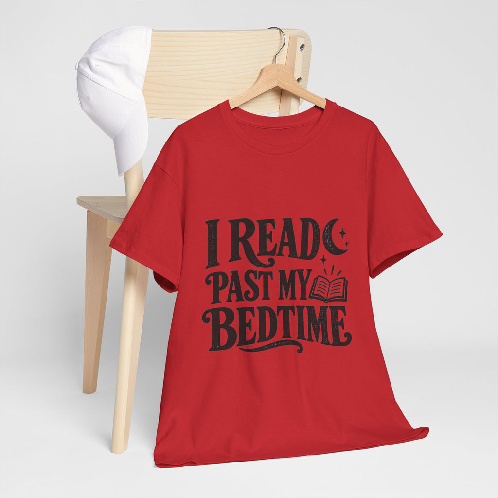 I Read Past My Bedtime Book Lover T-Shirt