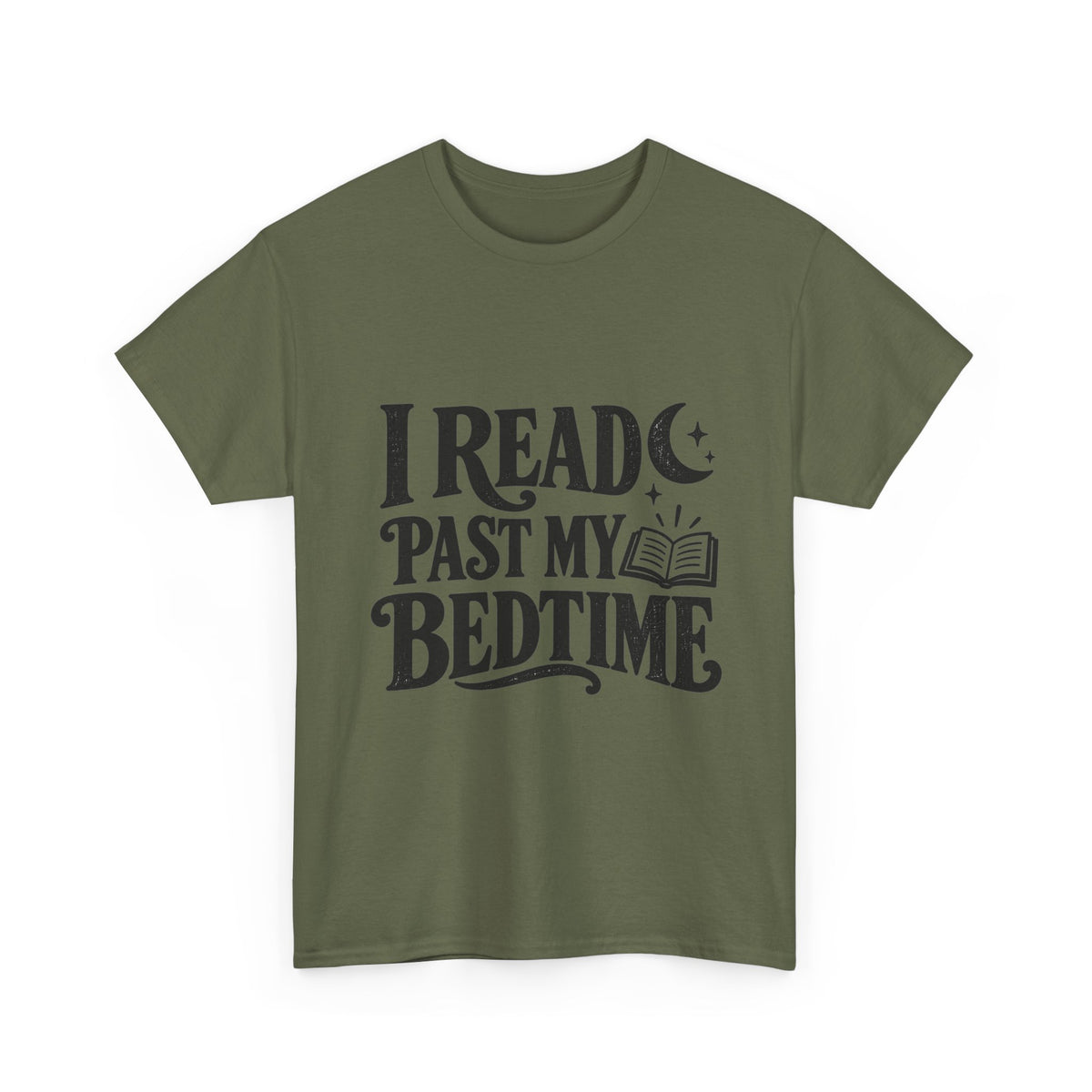 I Read Past My Bedtime Book Lover T-Shirt