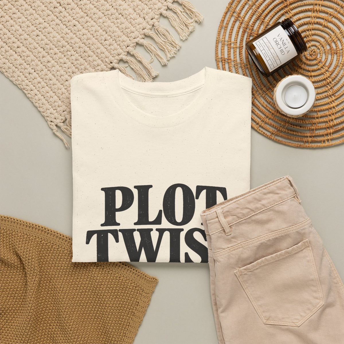Plot Twist Survivor Book Lover T-Shirt
