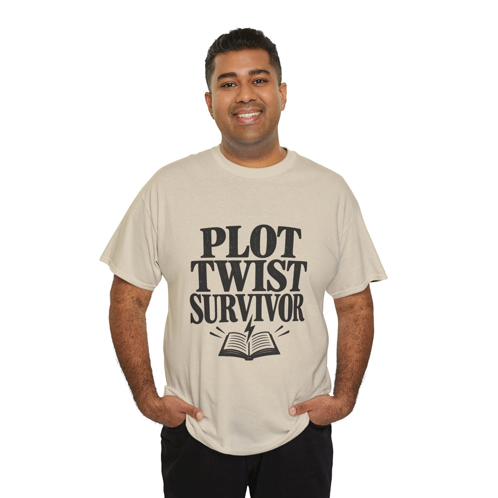 Plot Twist Survivor Book Lover T-Shirt