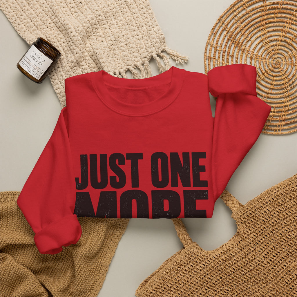 Just One More Chapter Sweatshirt – Cozy Book Lover Crewneck