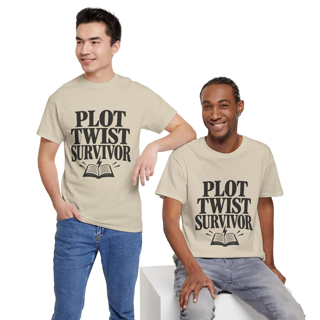 Plot Twist Survivor Book Lover T-Shirt