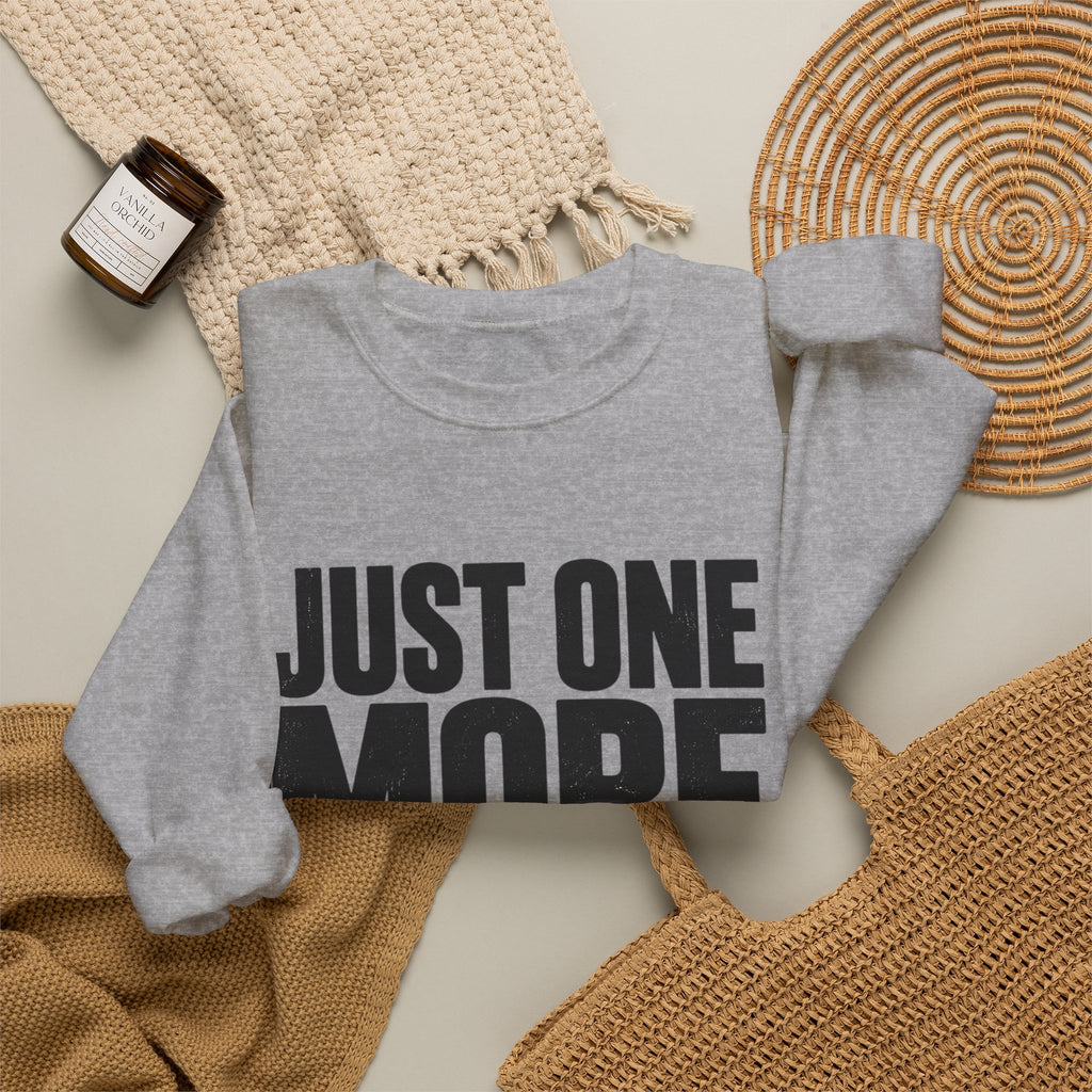 Just One More Chapter Sweatshirt – Cozy Book Lover Crewneck
