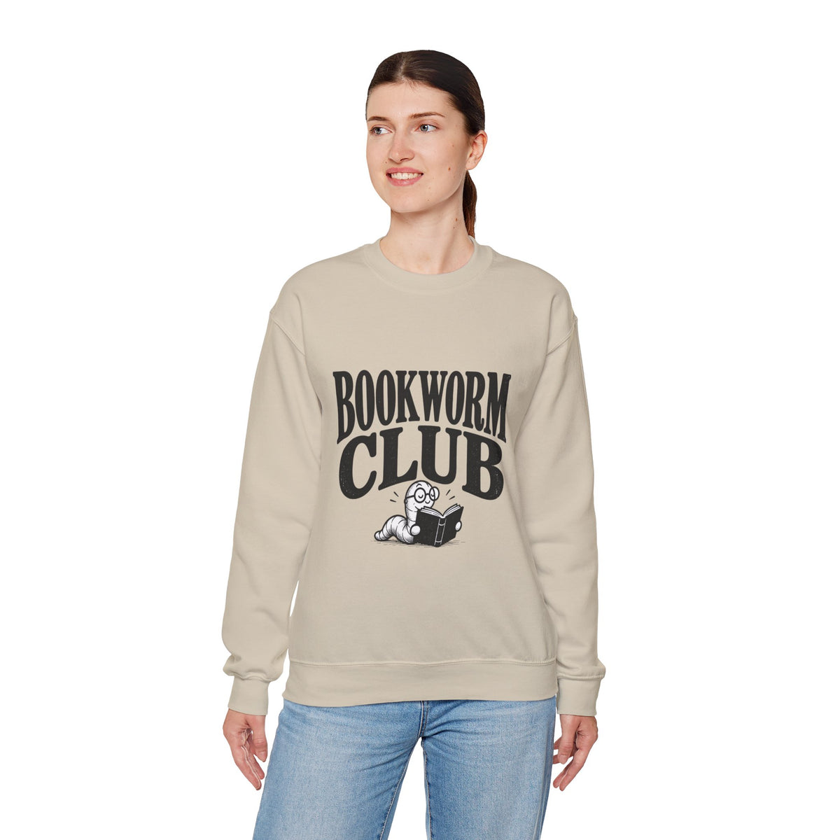 Bookworm Club Sweatshirt – Cozy Book Lover Crewneck