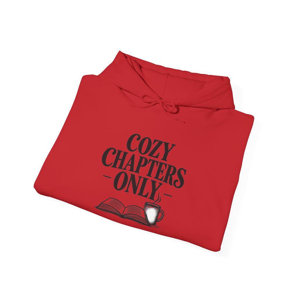 Cozy Chapters Only Hoodie – Book Lover Hooded Sweatshirt