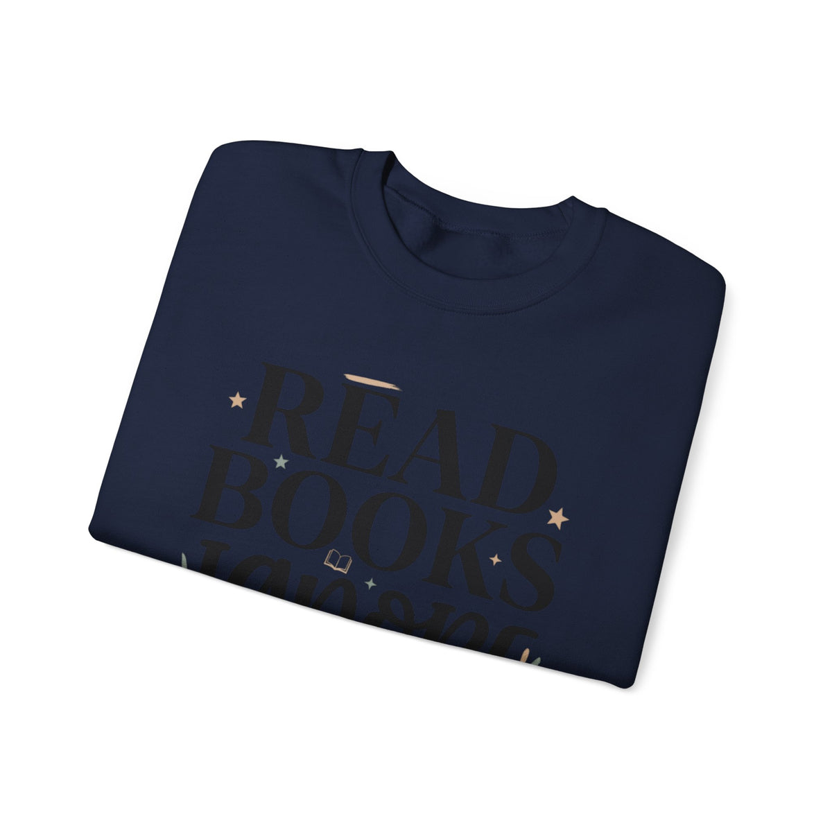 Read Books Ignore Reality Sweatshirt – Cozy Book Lover Crewneck