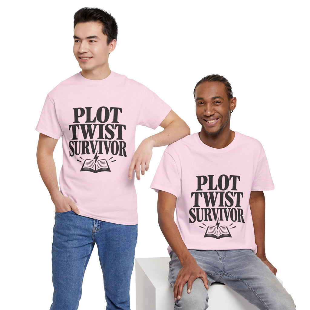 Plot Twist Survivor Book Lover T-Shirt