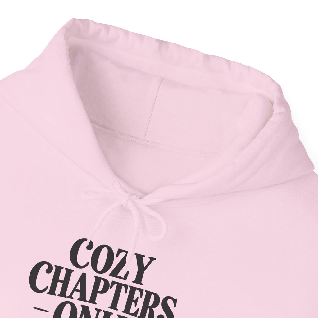 Cozy Chapters Only Hoodie – Book Lover Hooded Sweatshirt