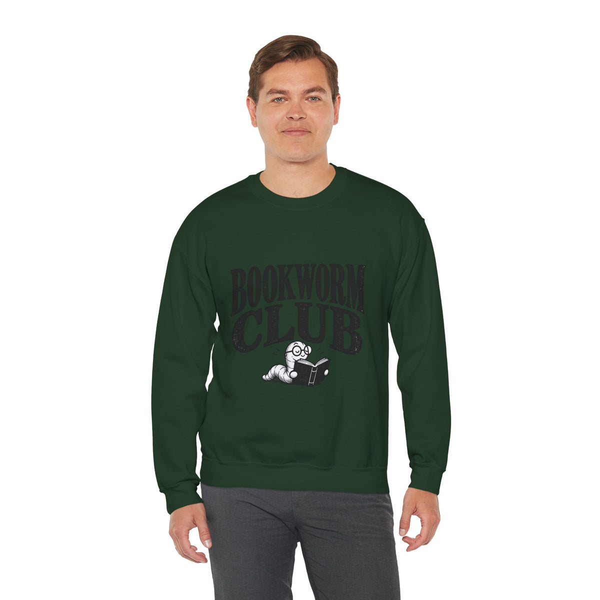 Bookworm Club Sweatshirt – Cozy Book Lover Crewneck