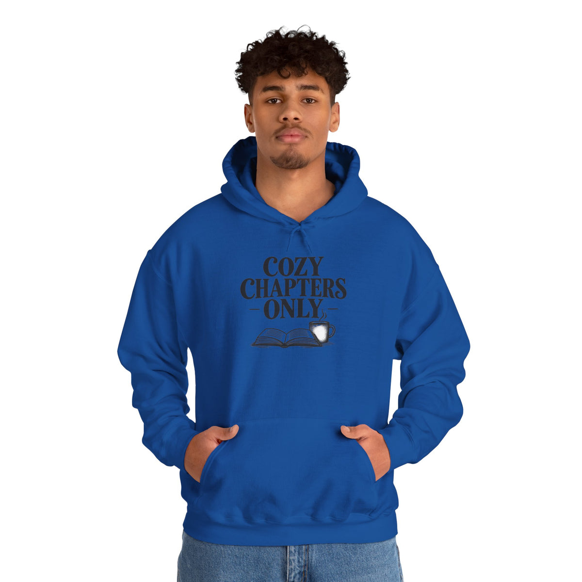 Cozy Chapters Only Hoodie – Book Lover Hooded Sweatshirt