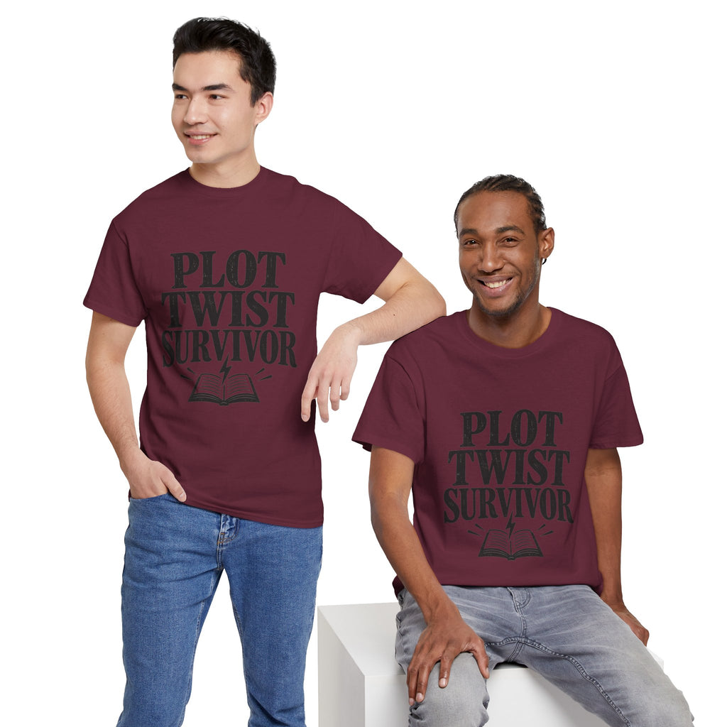 Plot Twist Survivor Book Lover T-Shirt