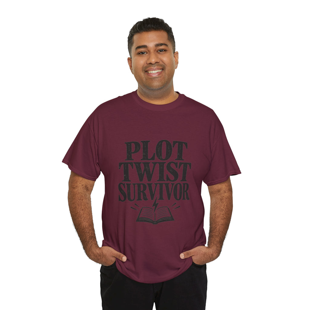 Plot Twist Survivor Book Lover T-Shirt