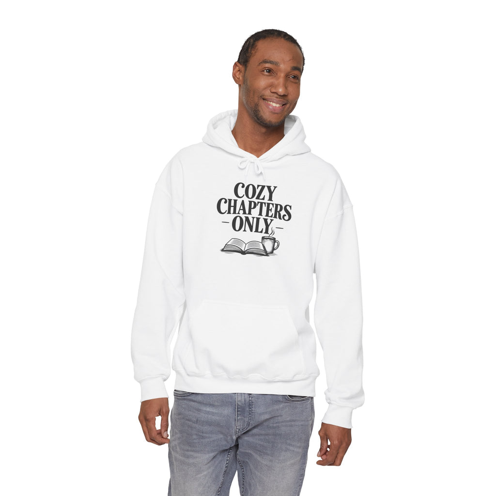 Cozy Chapters Only Hoodie – Book Lover Hooded Sweatshirt