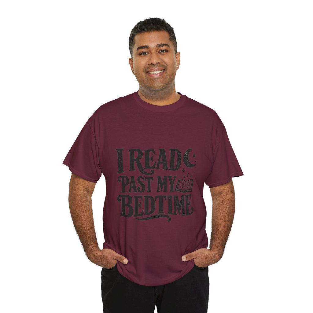 I Read Past My Bedtime Book Lover T-Shirt