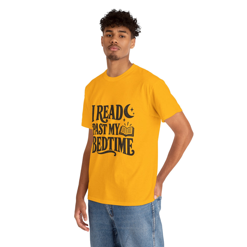 I Read Past My Bedtime Book Lover T-Shirt