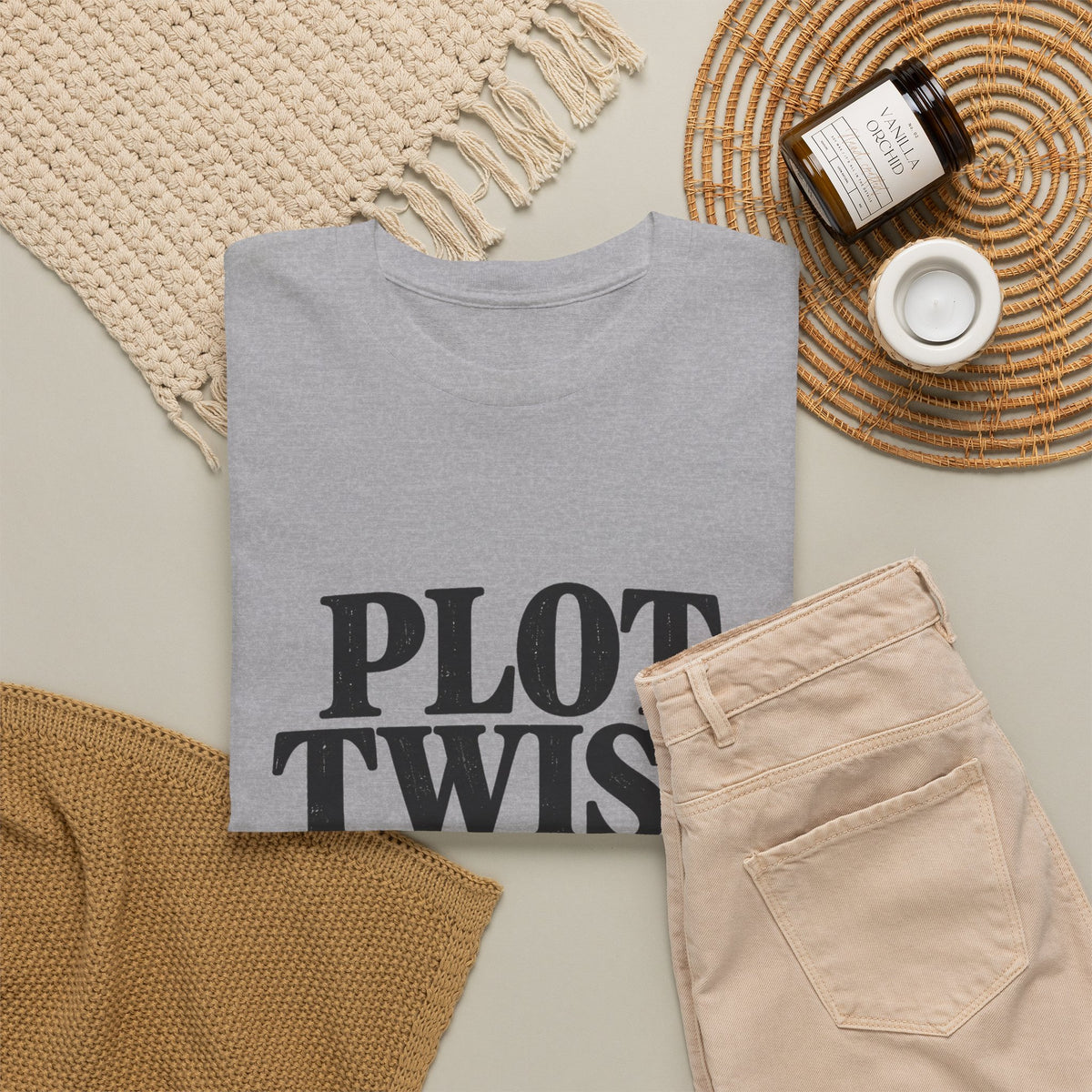 Plot Twist Survivor Book Lover T-Shirt