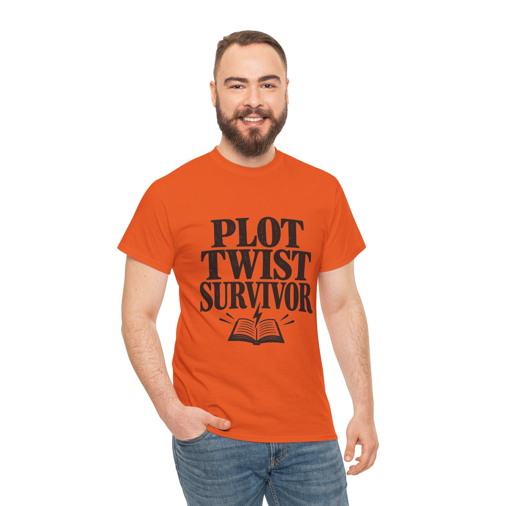Plot Twist Survivor Book Lover T-Shirt