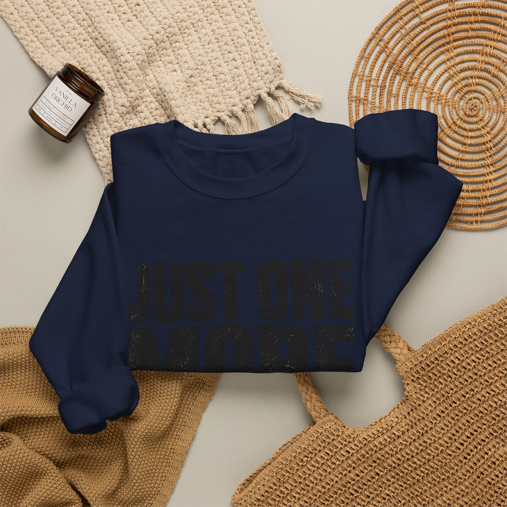 Just One More Chapter Sweatshirt – Cozy Book Lover Crewneck