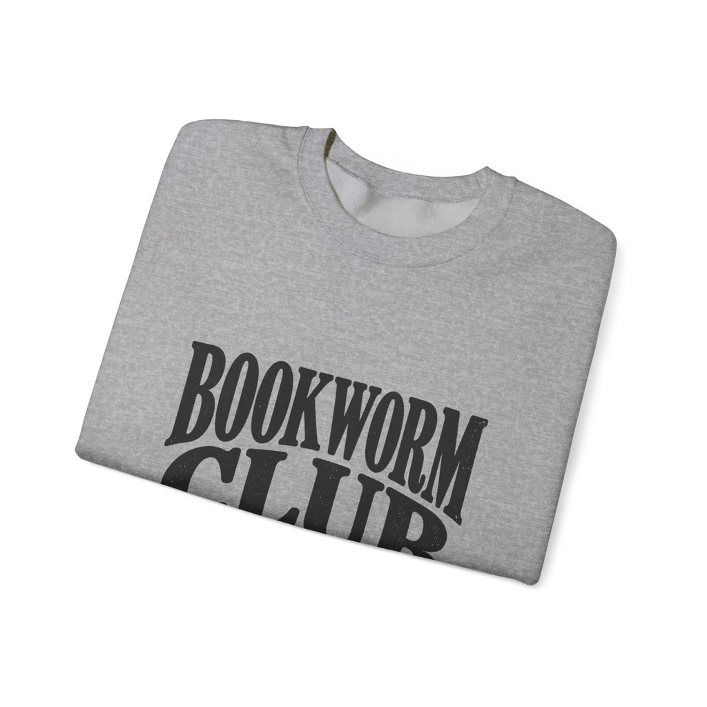 Bookworm Club Sweatshirt – Cozy Book Lover Crewneck