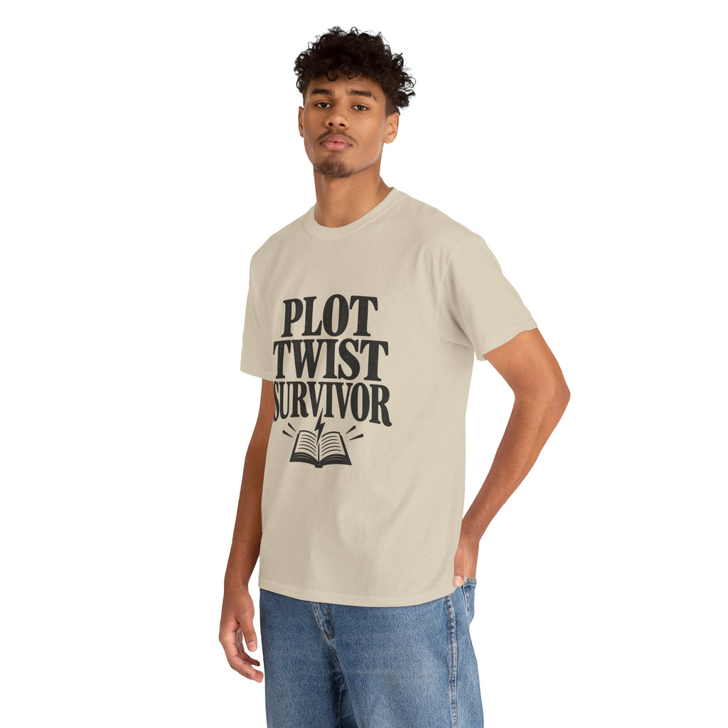 Plot Twist Survivor Book Lover T-Shirt