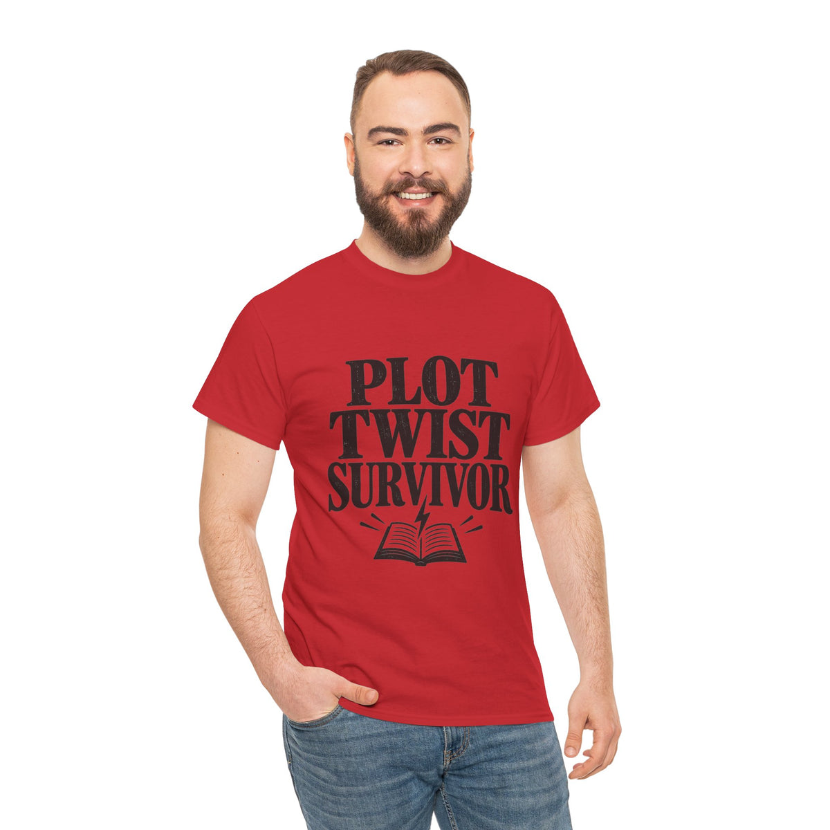 Plot Twist Survivor Book Lover T-Shirt