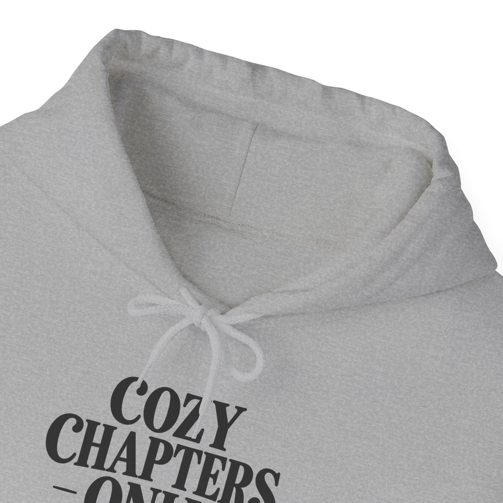 Cozy Chapters Only Hoodie – Book Lover Hooded Sweatshirt