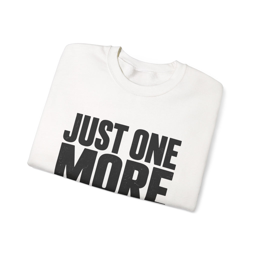 Just One More Chapter Sweatshirt – Cozy Book Lover Crewneck
