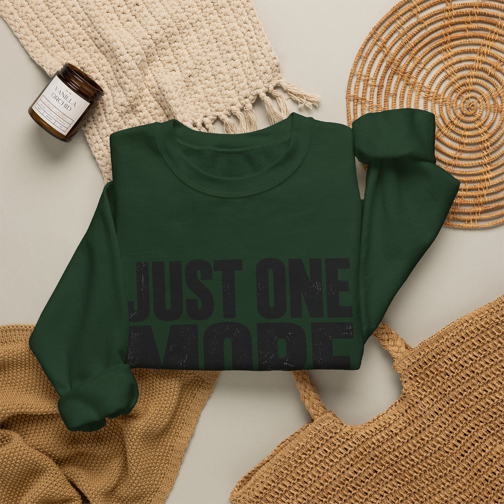 Just One More Chapter Sweatshirt – Cozy Book Lover Crewneck