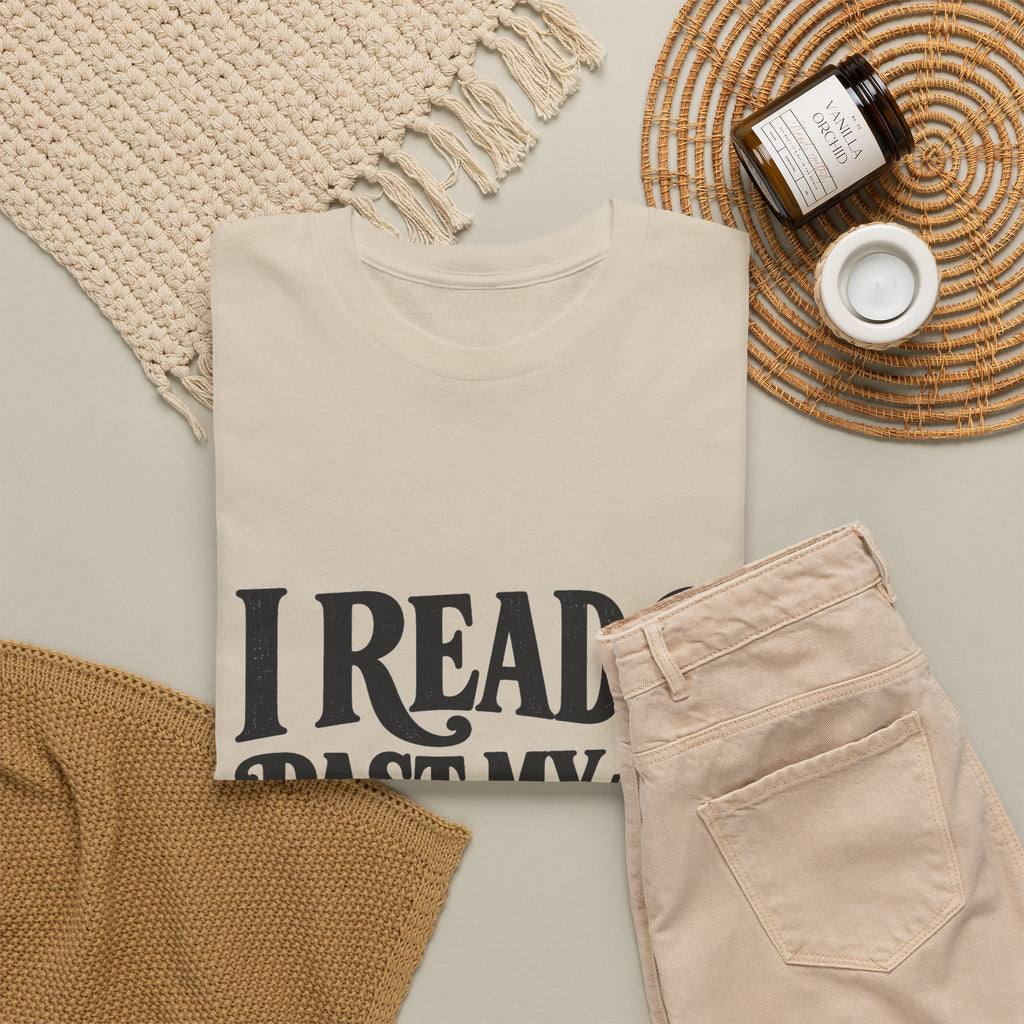 I Read Past My Bedtime Book Lover T-Shirt