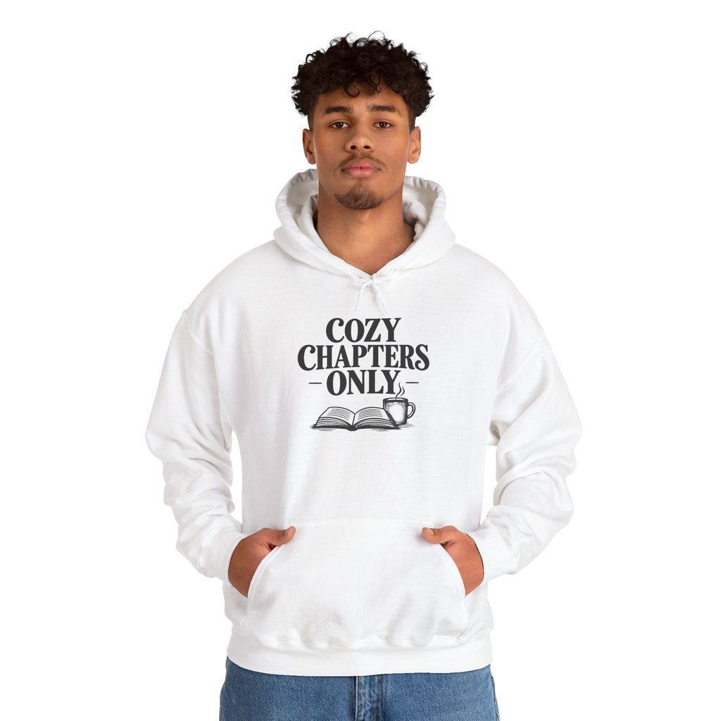 Cozy Chapters Only Hoodie – Book Lover Hooded Sweatshirt