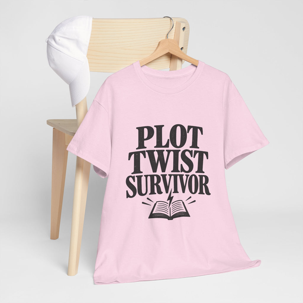 Plot Twist Survivor Book Lover T-Shirt