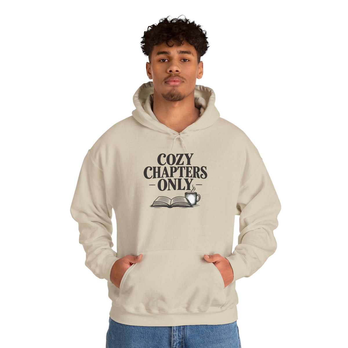 Cozy Chapters Only Hoodie – Book Lover Hooded Sweatshirt