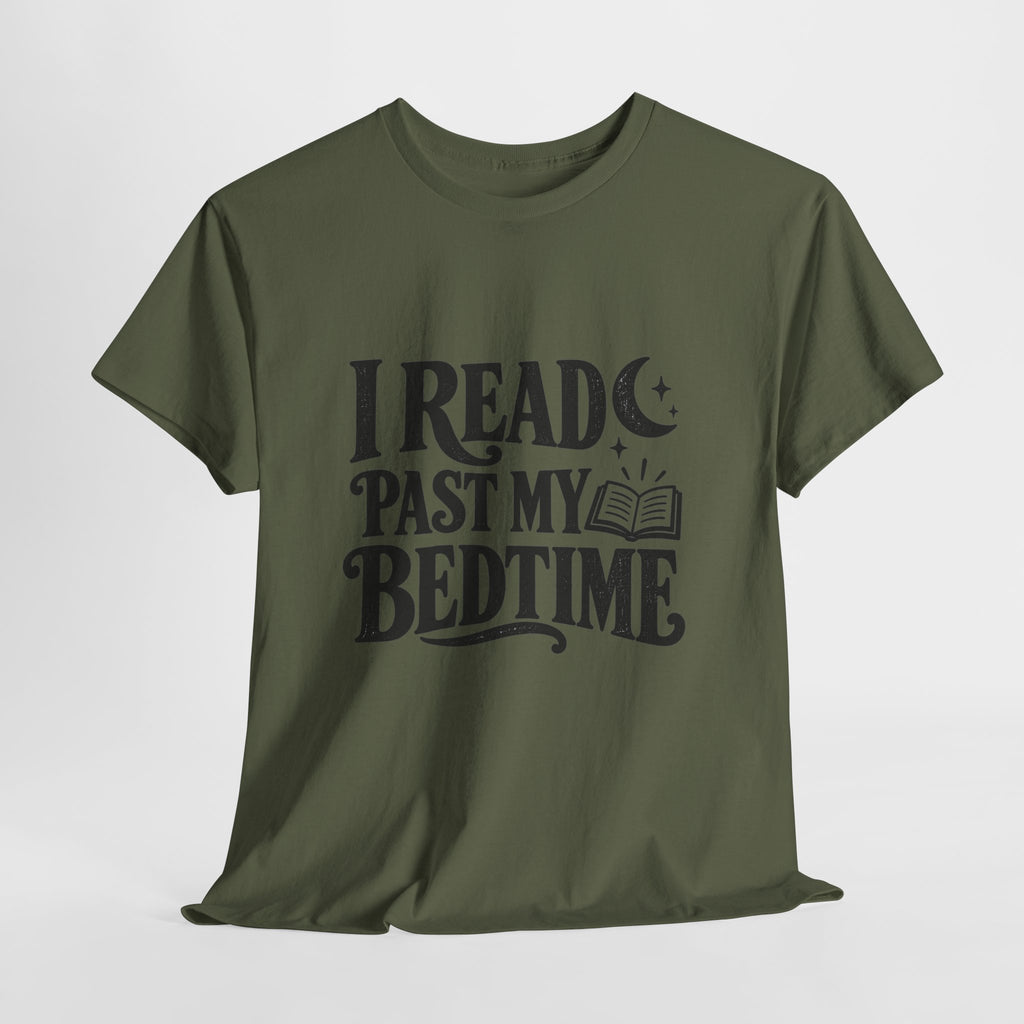 I Read Past My Bedtime Book Lover T-Shirt