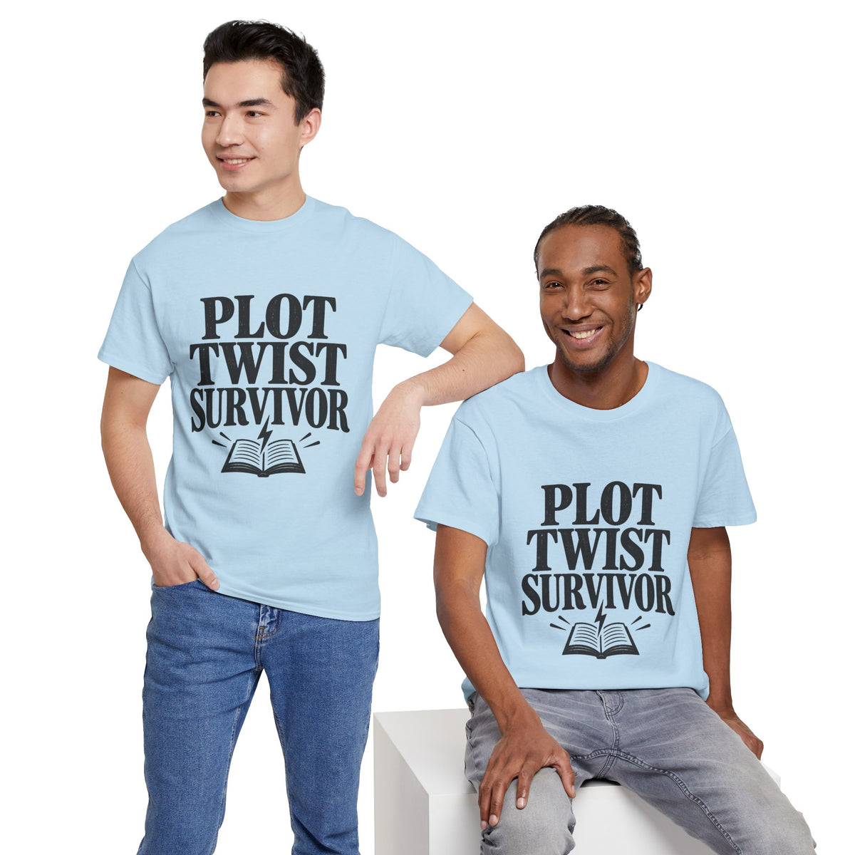 Plot Twist Survivor Book Lover T-Shirt