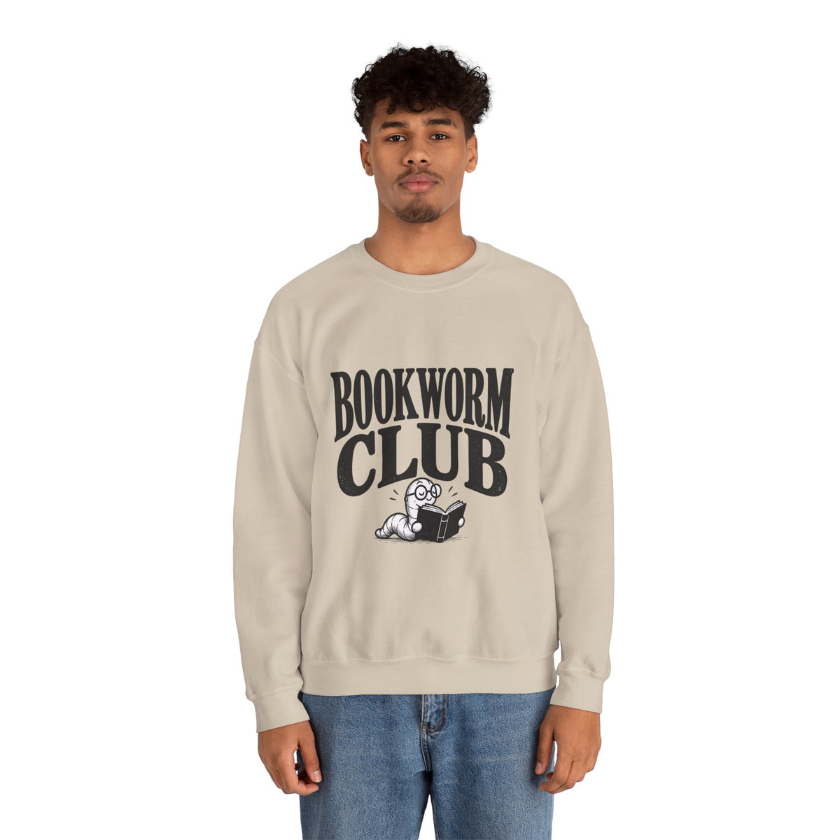 Bookworm Club Sweatshirt – Cozy Book Lover Crewneck
