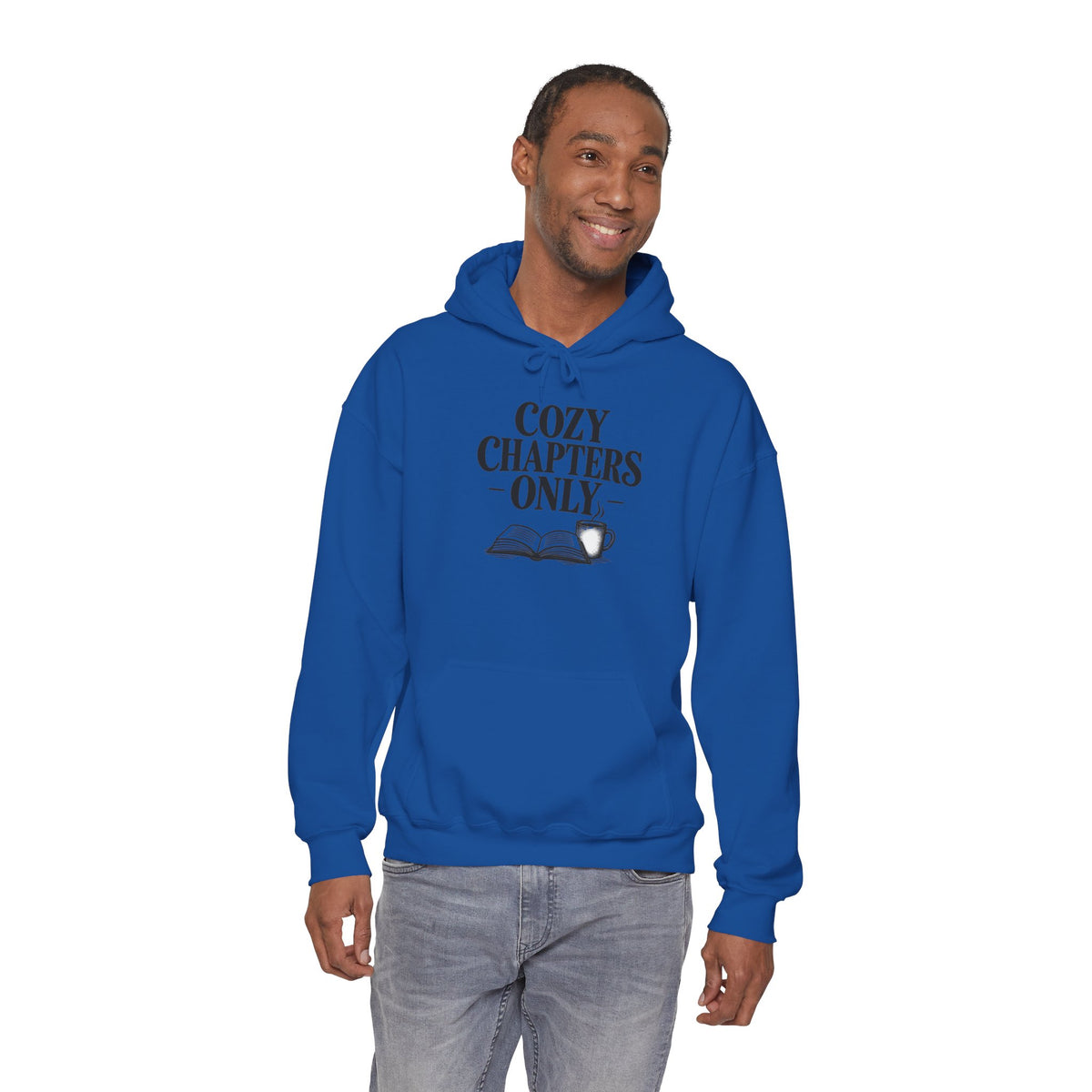 Cozy Chapters Only Hoodie – Book Lover Hooded Sweatshirt
