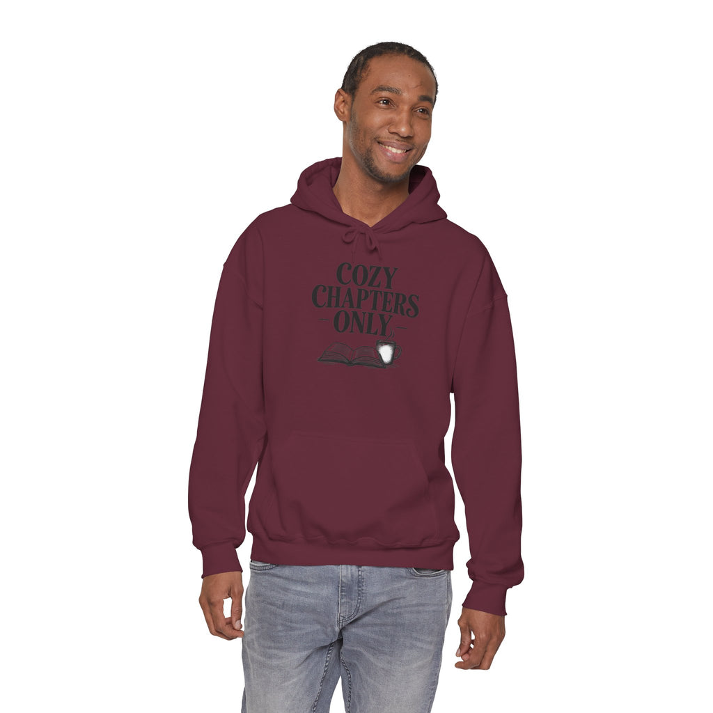 Cozy Chapters Only Hoodie – Book Lover Hooded Sweatshirt