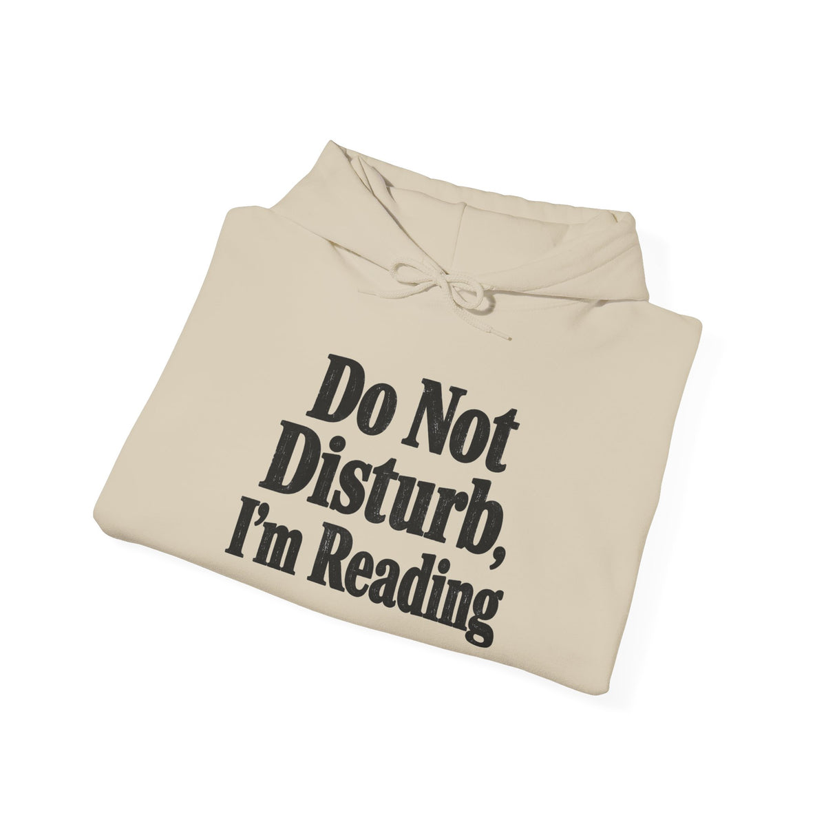 Do Not Disturb, I'm Reading Hoodie – Cozy Book Lover Hooded Sweatshirt