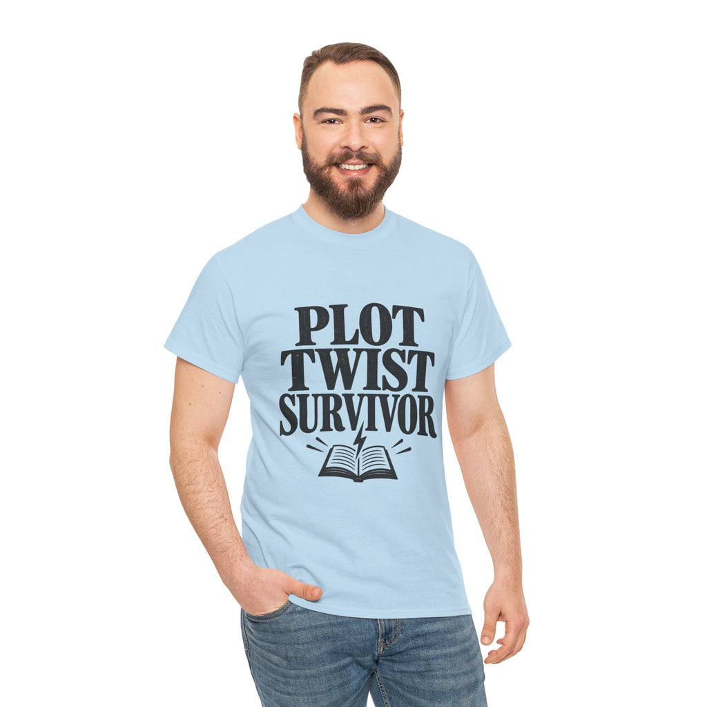 Plot Twist Survivor Book Lover T-Shirt