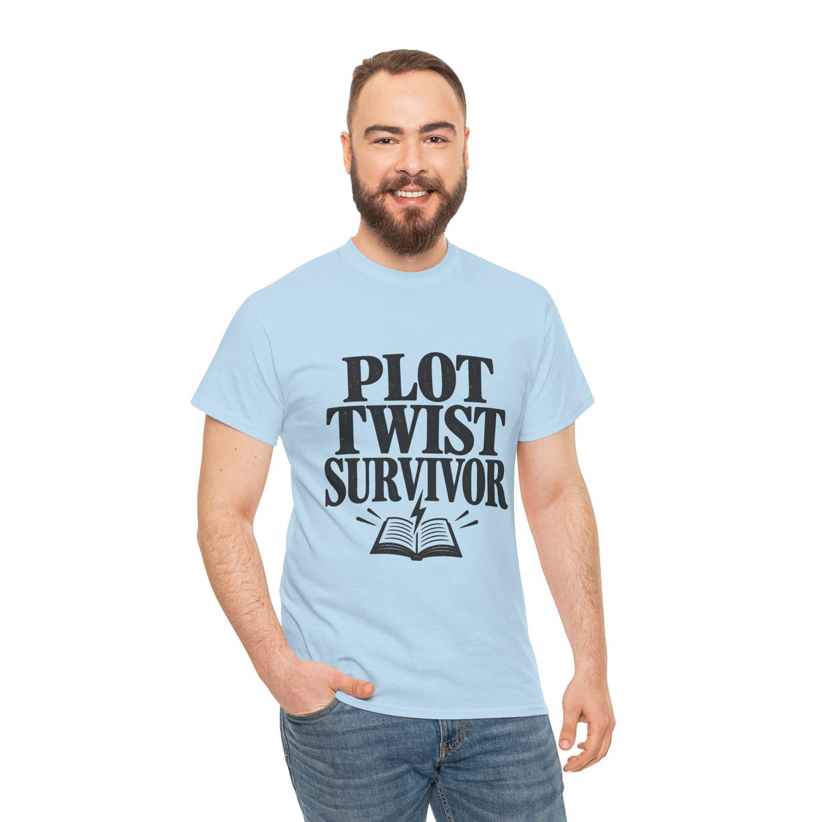 Plot Twist Survivor Book Lover T-Shirt