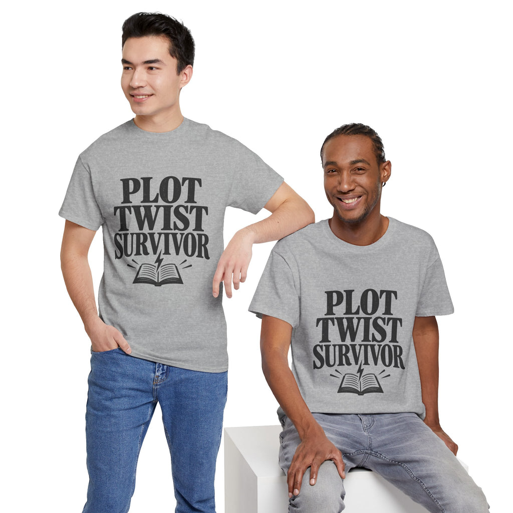 Plot Twist Survivor Book Lover T-Shirt