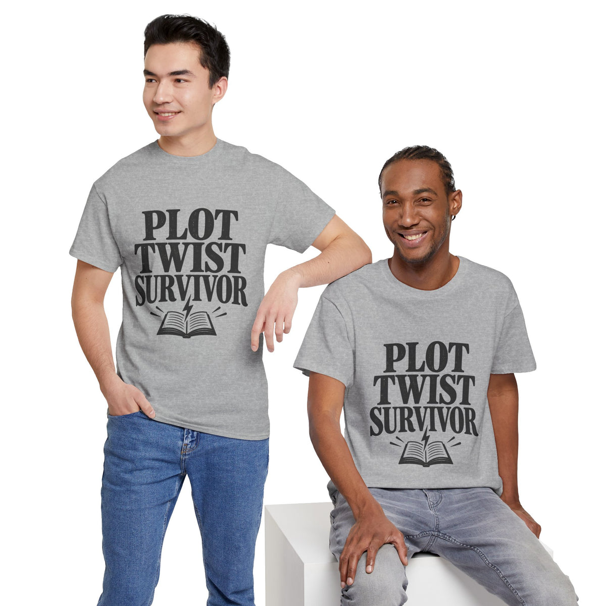 Plot Twist Survivor Book Lover T-Shirt