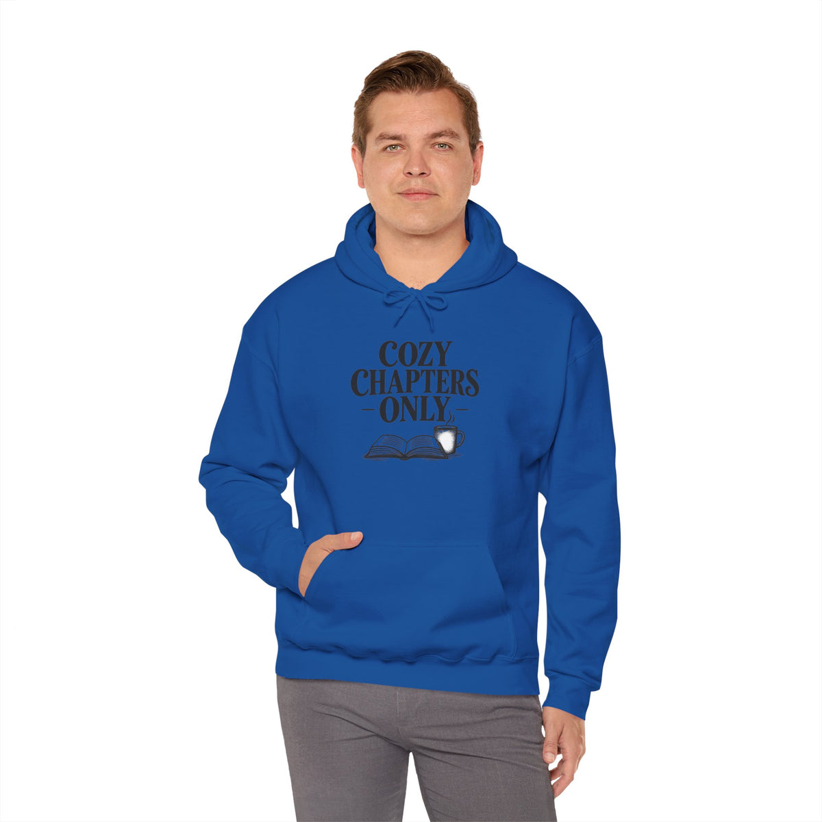 Cozy Chapters Only Hoodie – Book Lover Hooded Sweatshirt