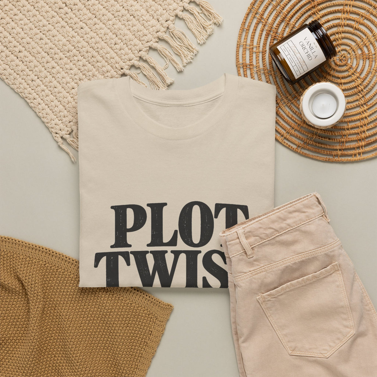 Plot Twist Survivor Book Lover T-Shirt